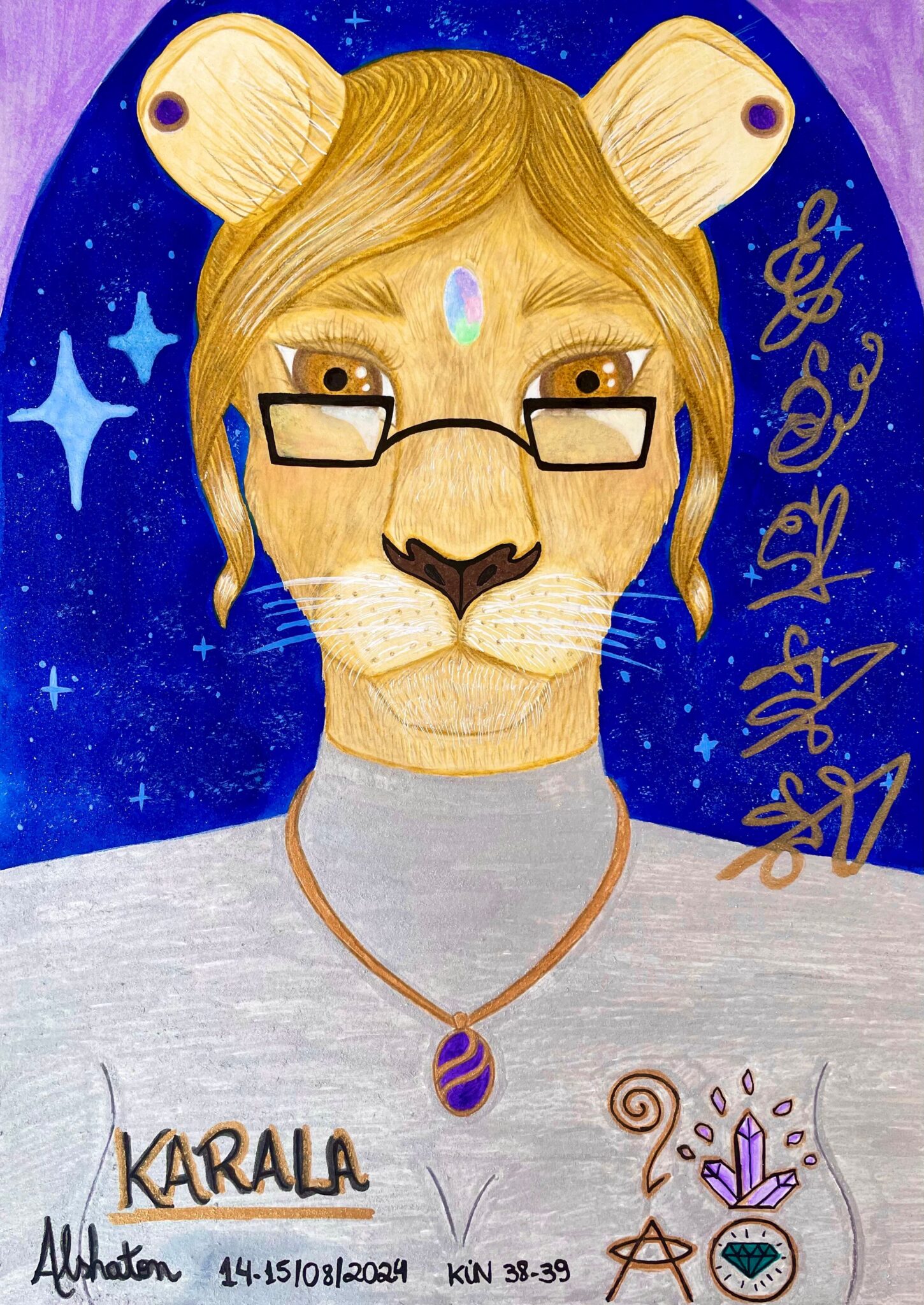 Pintura Mediúnica de Eu Superior