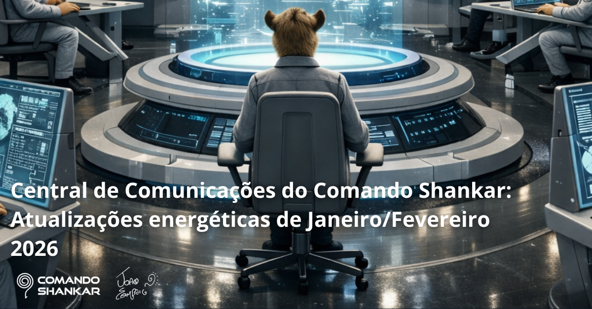 Central de Comunicações do Comando Shankar: Atualizações energéticas de Janeiro/Fevereiro 2026 – 08/01/2026