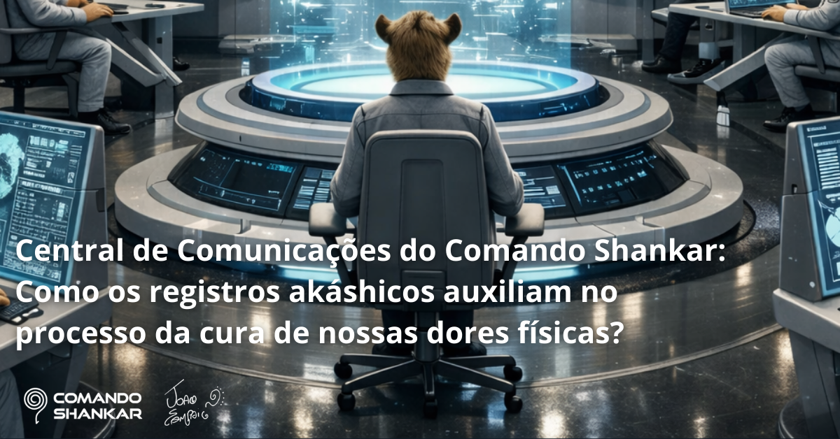 Central de Comunicações do Comando Shankar: Como os registros akáshicos auxiliam no processo da cura de nossas dores físicas?