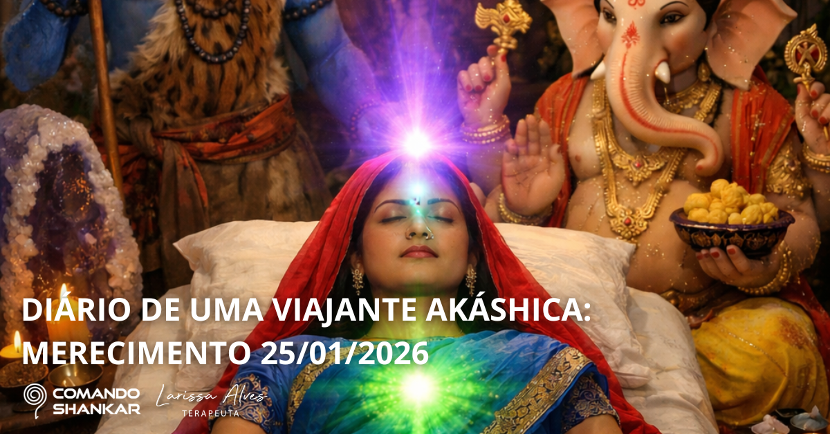 DIÁRIO DE UMA VIAJANTE AKÁSHICA: MERECIMENTO