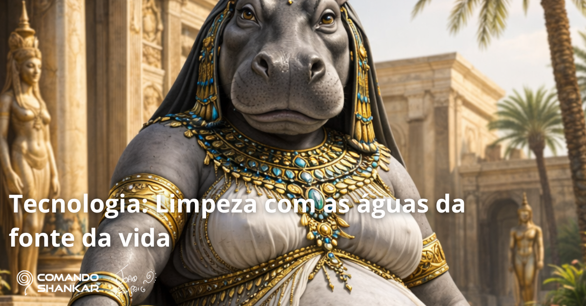 Tecnologia: Limpeza com as águas da Fonte da Vida