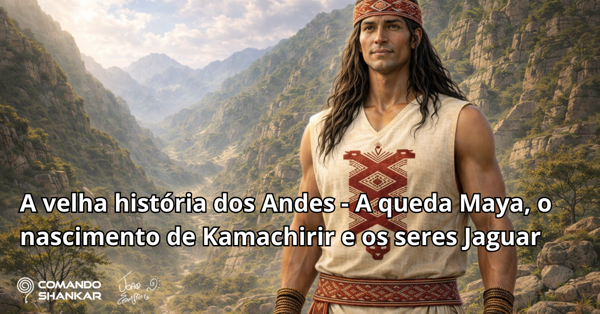 A velha história dos Andes – A queda Maya, o nascimento de Kamachirir e os seres Jaguar