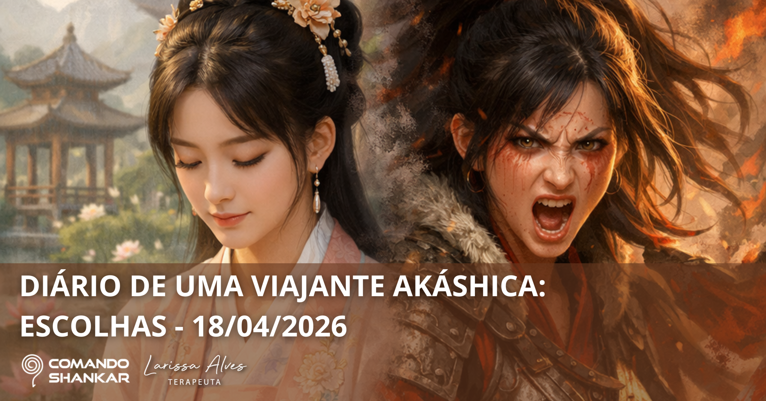 DIÁRIO DE UMA VIAJANTE AKÁSHICA: ESCOLHAS