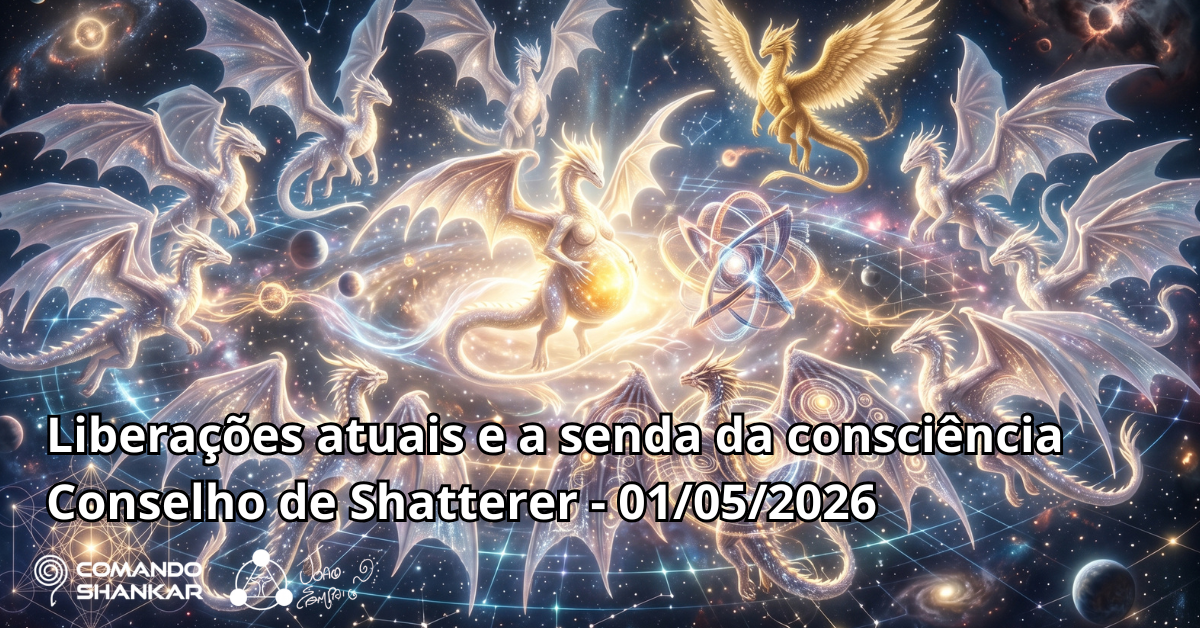 Liberações atuais e a senda da consciência Conselho de Shatterer – 01/05/2026