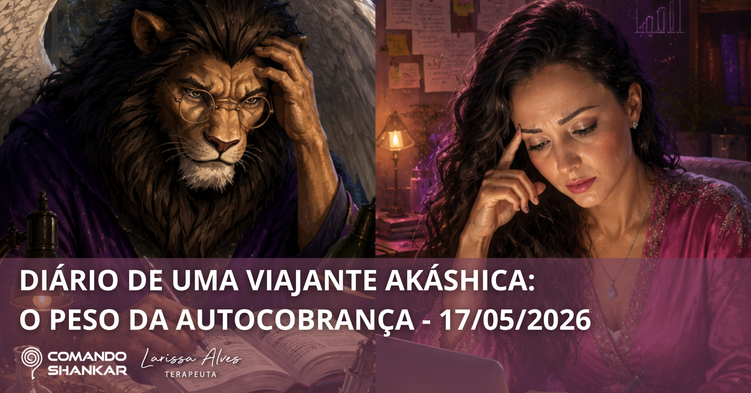 DIÁRIO DE UMA VIAJANTE AKÁSHICA: O PESO DA AUTOCOBRANÇA