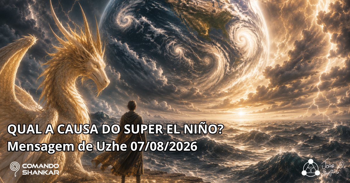 QUAL A CAUSA DO SUPER EL NIÑO? MENSAGEM DE UZHE 07/08/2026