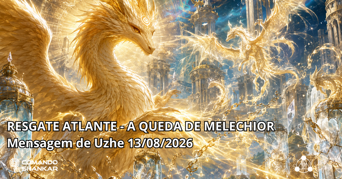 RESGATE ATLANTE – A QUEDA DE MELECHIOR Mensagem de Uzhe 13/08/2026