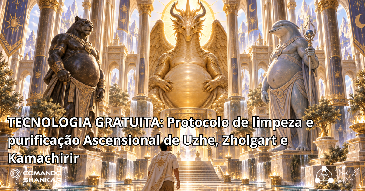TECNOLOGIA GRATUITA: Protocolo de limpeza e purificação Ascensional de Uzhe, Zholgart e Kamachirir