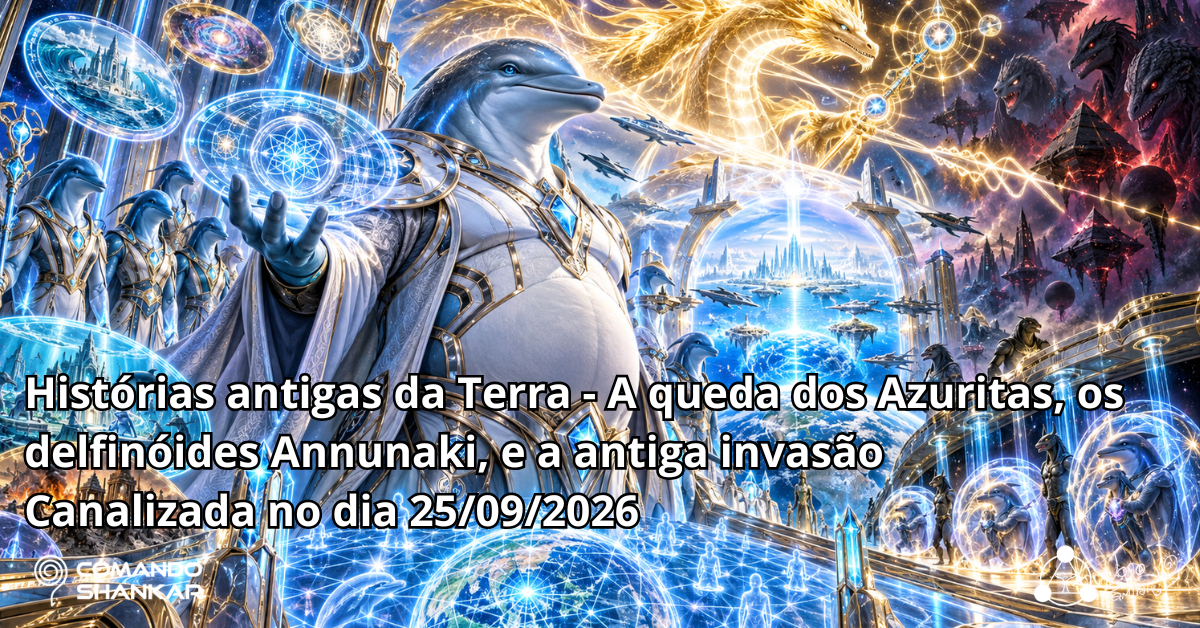 A Queda dos Azurita – Histórias antigas da Terra – A queda dos Azuritas, os delfinóides Annunaki, e a antiga invasão